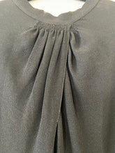 Load image into Gallery viewer, Vintage Black 40’s crepe frock