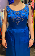 Load image into Gallery viewer, Silk beaded long gown