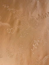 Load image into Gallery viewer, Exquisite peach silk embroidered night gown/ slip / dress