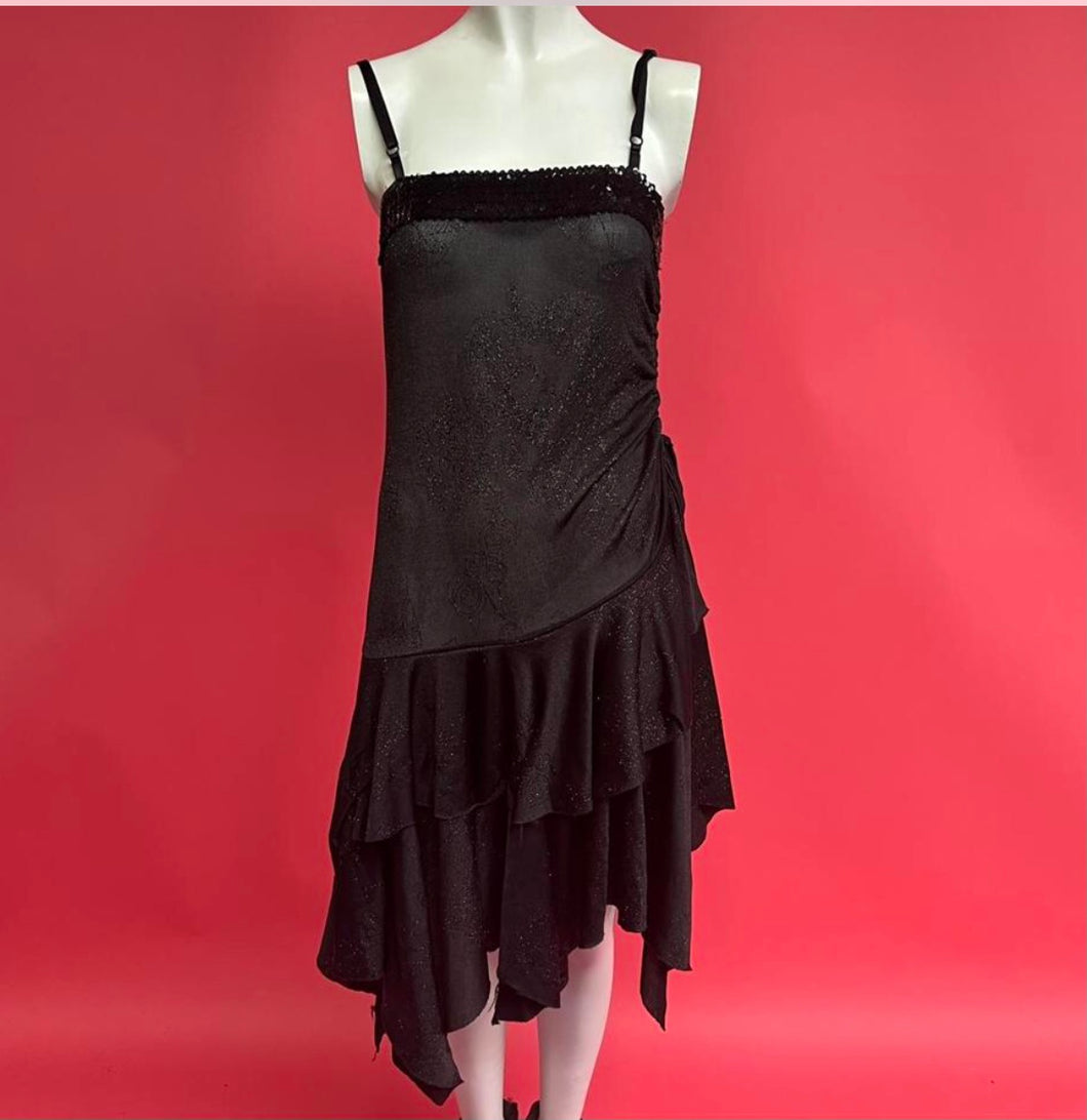 80’s evening dress flapper style