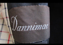 Load image into Gallery viewer, Dannimac vintage black raincoat
