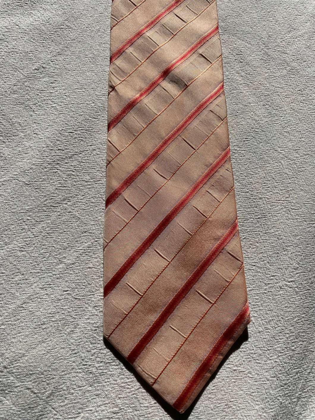Hugo Boss silk stripe tie