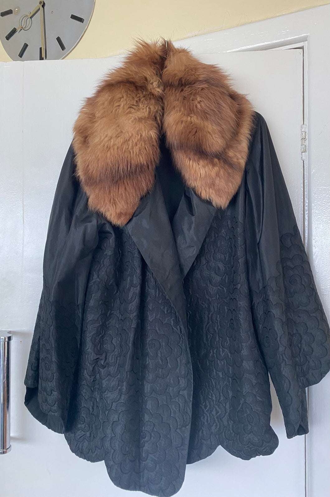 Jeanne Lanvin 40’s silk Taffetta evening jacket