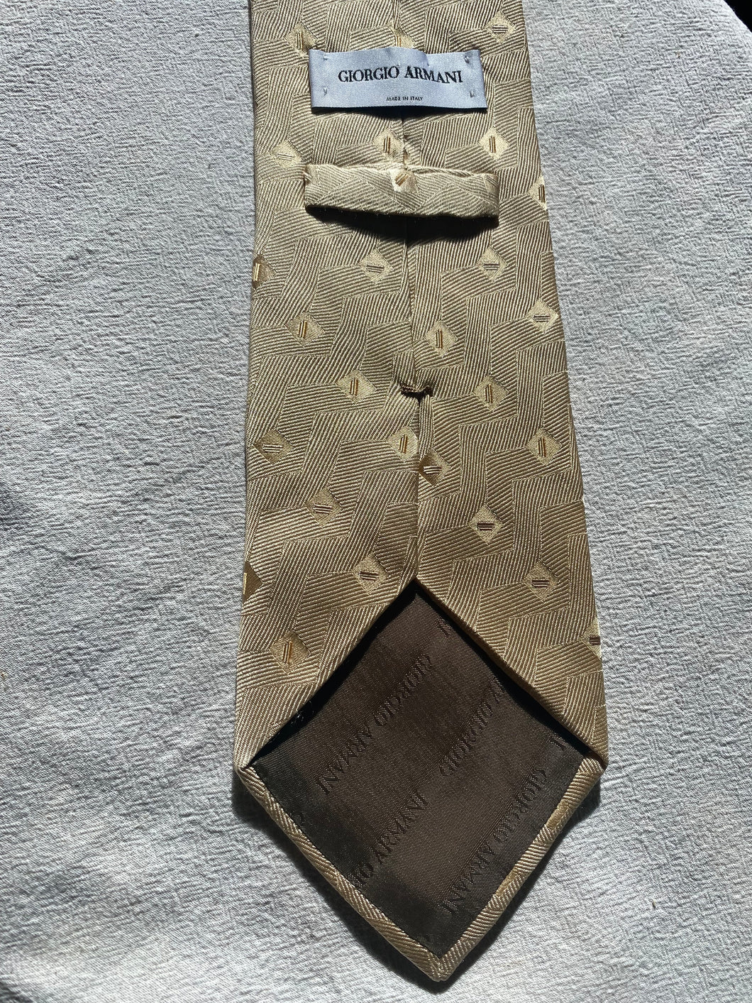 Georgio Armani silk tie
