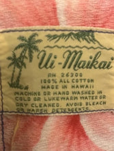 Load image into Gallery viewer, Ui Maikai Hawaiian barkcloth shirt
