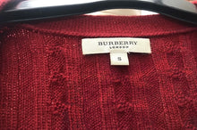 Load image into Gallery viewer, Burberry cashmere ribbed sweater
