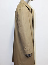 Load image into Gallery viewer, Burburry 54 regular dark beige man’s raincoat
