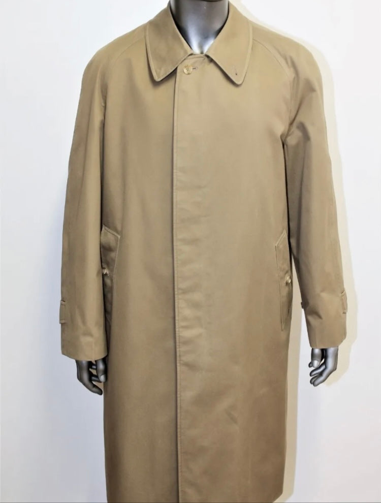 Burburry 54 regular dark beige man’s raincoat