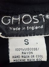 Load image into Gallery viewer, Ghost black low cowl backed gown
