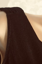 Load image into Gallery viewer, Ghost black low cowl backed gown
