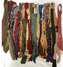 Load image into Gallery viewer, Collection of vintage mens ties, bow ties and cravats
