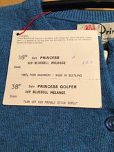 Load image into Gallery viewer, Pringle Cashmere blue cardy with tags
