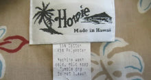 Load image into Gallery viewer, XL Howie tan genuine Hawaiian shirt
