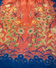 Load image into Gallery viewer, Silk oriental print long scarf
