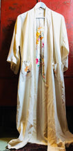 Load image into Gallery viewer, Silk Embroidered Dressing gown
