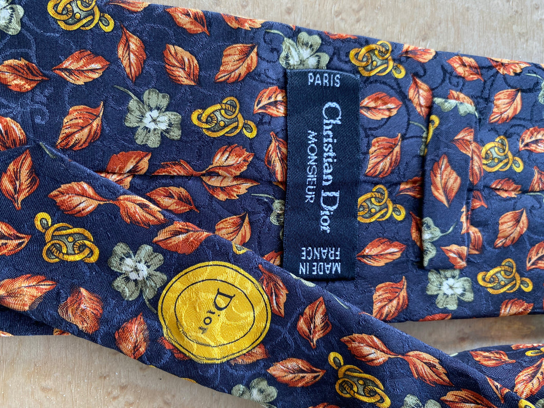 Christian Dior silk tie