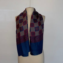 Load image into Gallery viewer, Pure silk mans wide scarf
