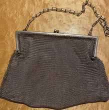 Load image into Gallery viewer, Mesh silver 20’s flapper bags
