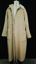 Load image into Gallery viewer, Beige cashmere mix coat
