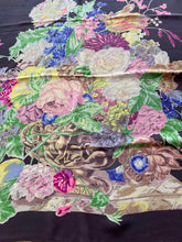 Load image into Gallery viewer, Jacqmar floral purple vintage 40’s
