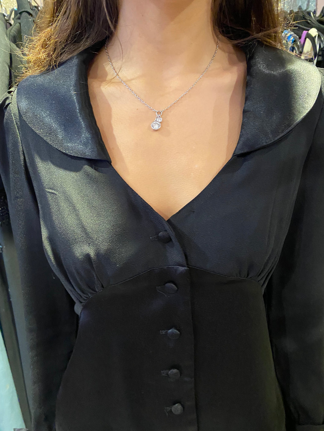 70’s black evening suit