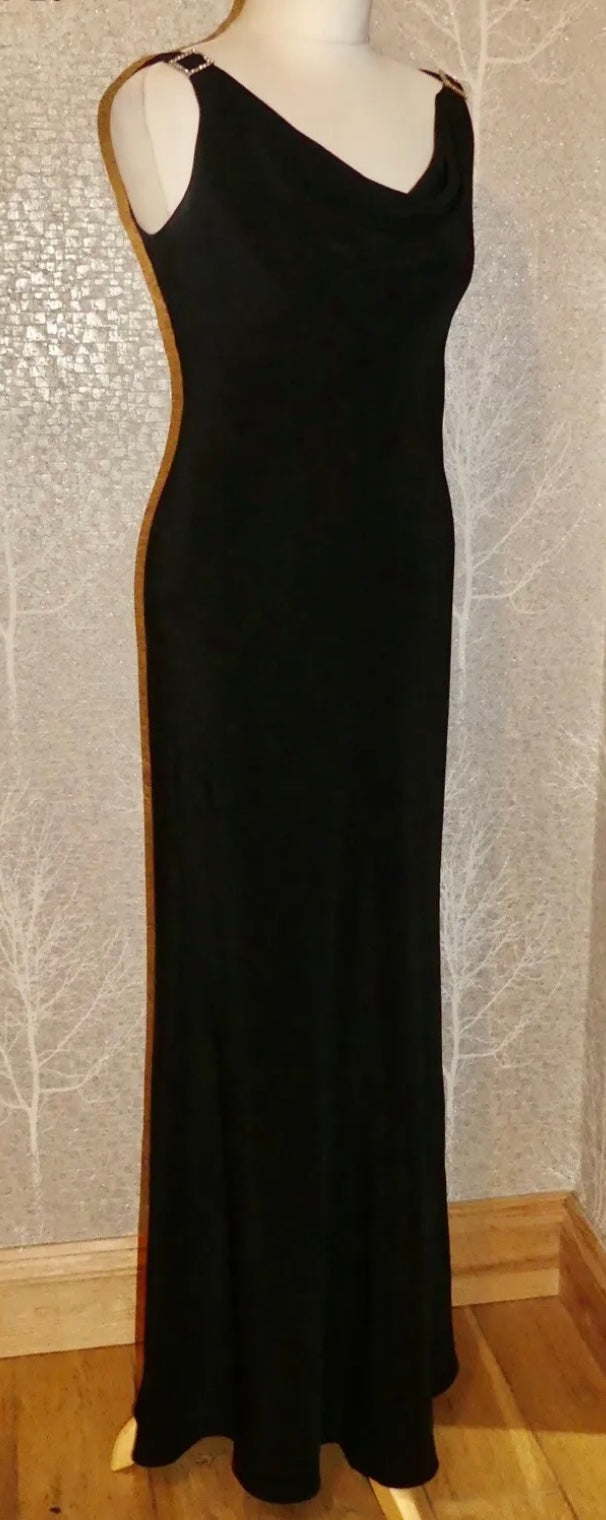 Pearce Fionda black gown