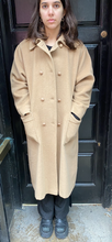 Load image into Gallery viewer, Beige cashmere mix coat
