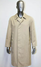 Load image into Gallery viewer, Rare 100%  Burberry 46” Reg  trench coat
