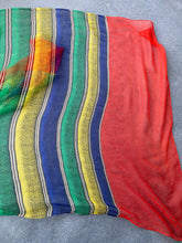 Load image into Gallery viewer, Multicoloured silk georgette stole
