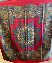 Load image into Gallery viewer, Sulka Silk scarf -dead stock
