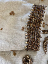 Load image into Gallery viewer, Beaded cream cardy
