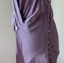 Load image into Gallery viewer, Ghost mauve satin bias cut gown
