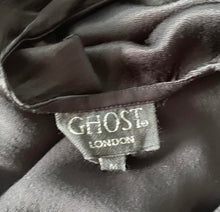 Load image into Gallery viewer, Ghost black bias cut gown
