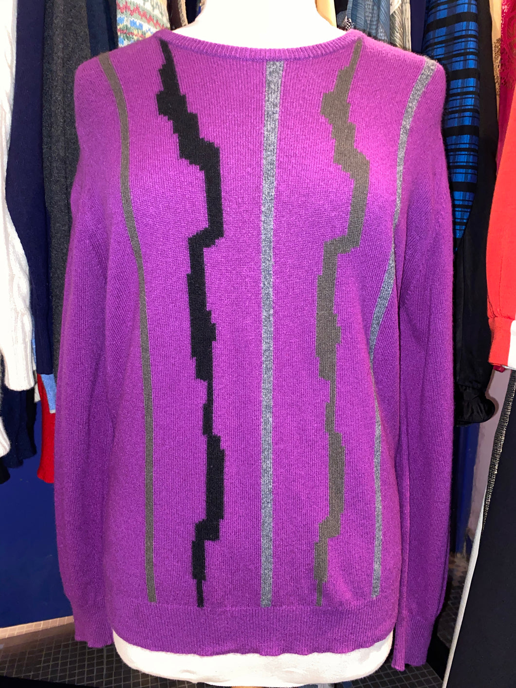 Tatler 80'purple cashmere