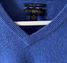 Load image into Gallery viewer, Club Room V two ply cashmere
