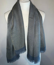 Load image into Gallery viewer, Silk vintage wide scarf
