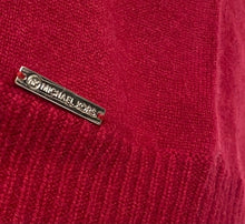 Load image into Gallery viewer, Michael Kors red cashmere tunic
