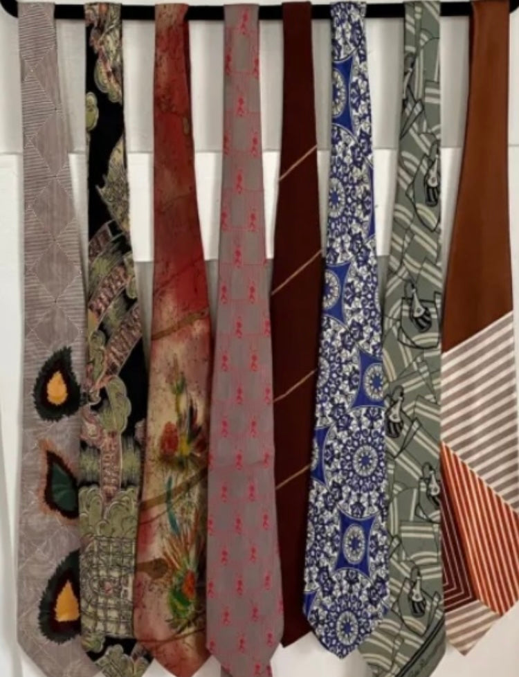 Vintage American silk ties