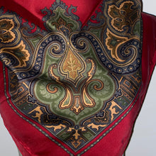 Load image into Gallery viewer, Sulka Silk scarf -dead stock

