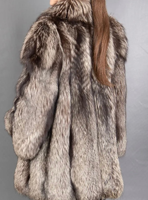 80’s Silver Fox jacket XL