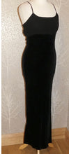 Load image into Gallery viewer, Velvet Black Ghost gown
