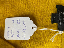 Load image into Gallery viewer, J. Crew mustard V cashmere cardy
