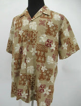 Load image into Gallery viewer, XL Howie tan genuine Hawaiian shirt
