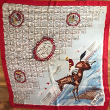 Load image into Gallery viewer, “Mr. What” silk vintage scarf
