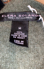 Load image into Gallery viewer, Elena Solano 2 ply green cashmere
