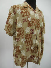 Load image into Gallery viewer, XL Howie tan genuine Hawaiian shirt
