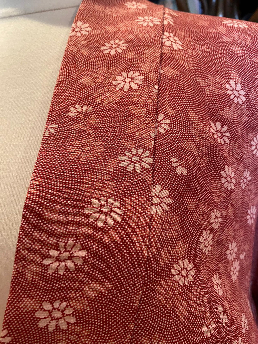 Print floral Japanese haori jacket