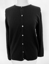 Load image into Gallery viewer, Charter club 2 Ply M black cardy
