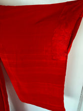 Load image into Gallery viewer, Red pure silk kimono
