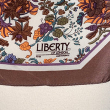 Load image into Gallery viewer, Vintage Liberty Floral silk pointed scarf
